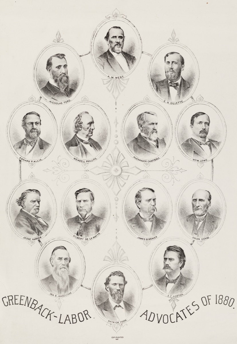 Greenback-Labor Advocates of 1880