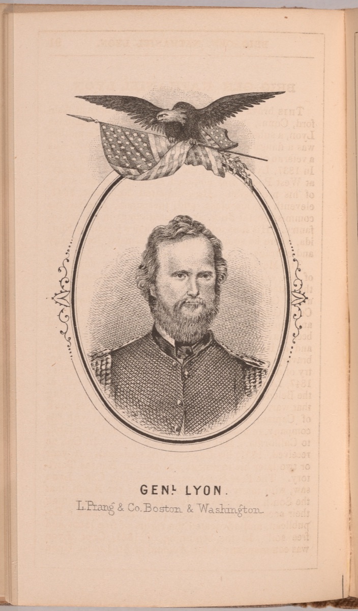 Nathaniel Lyon — Louis Prang Lithography Company, active 1856 - 1899