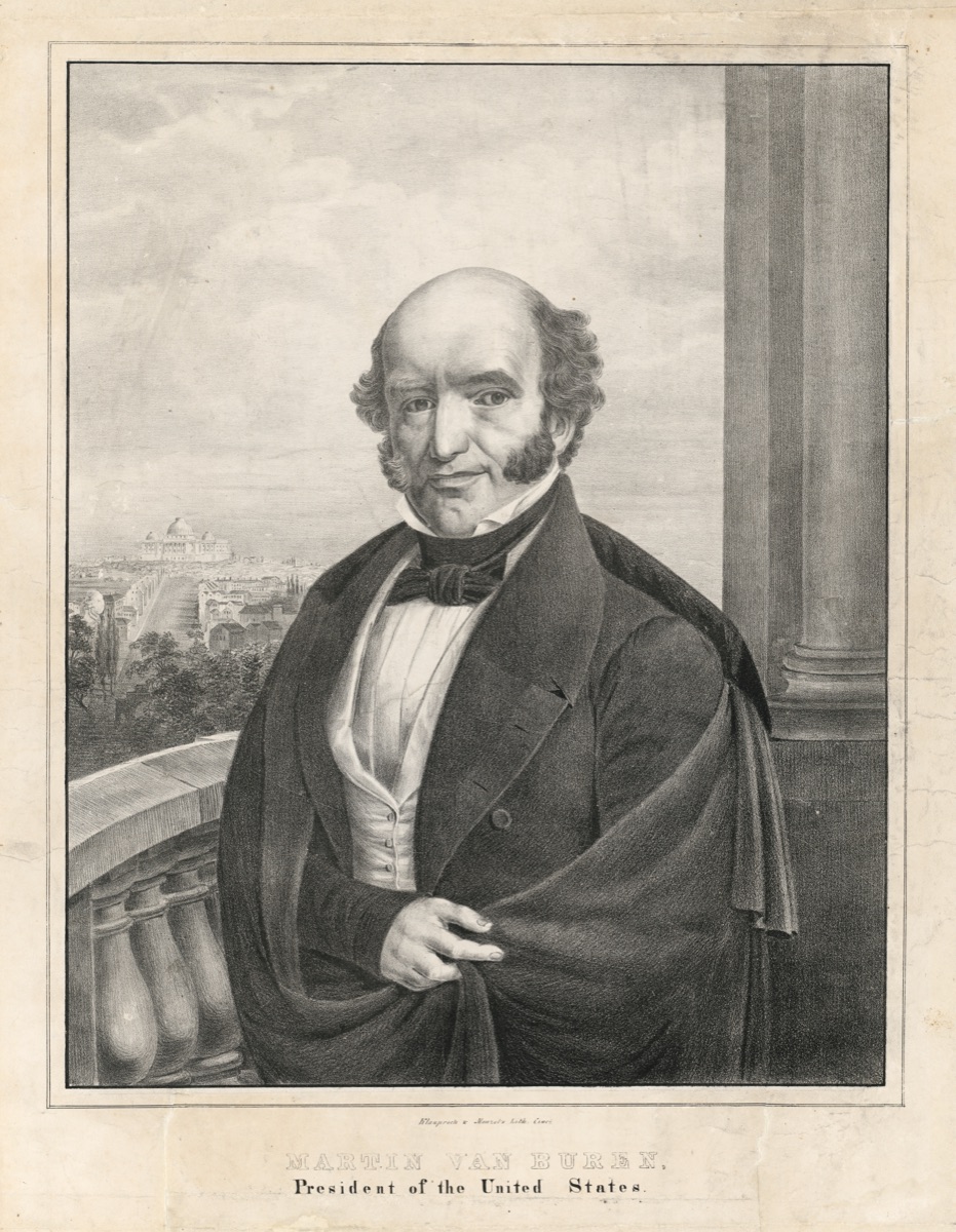 Martin Van Buren — Klauprech & Menzel Lithography Company, active 1840 - c.1859