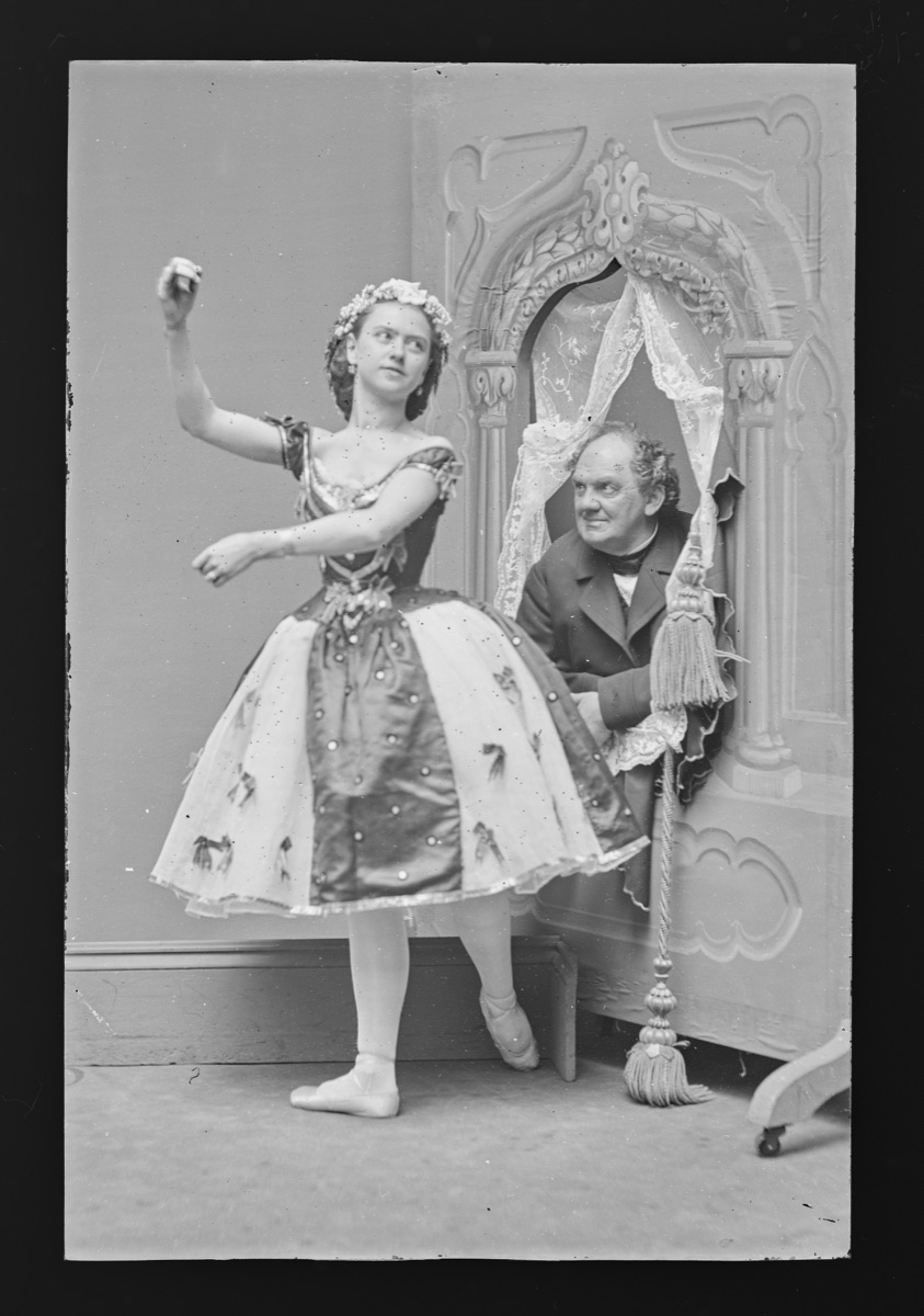 Phineas T. Barnum and Ernestine de Faiber