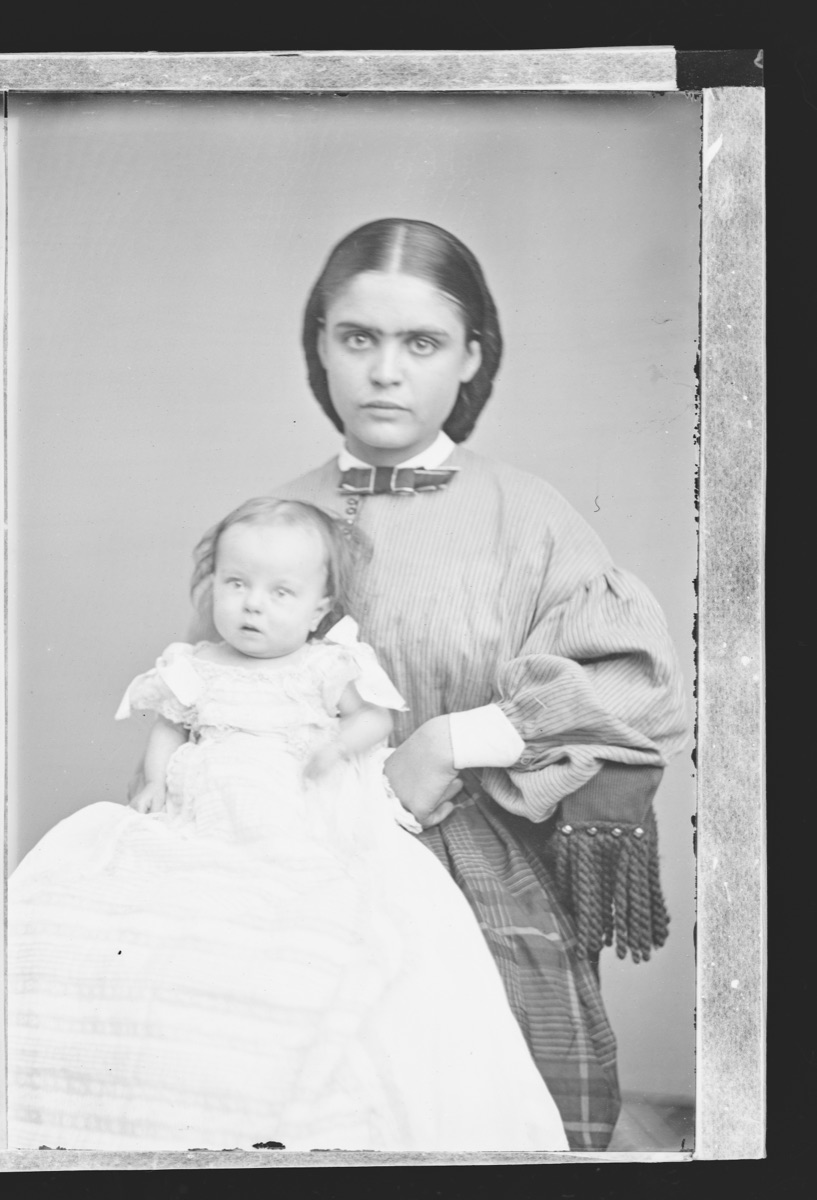 Baby Stratton and Nurse