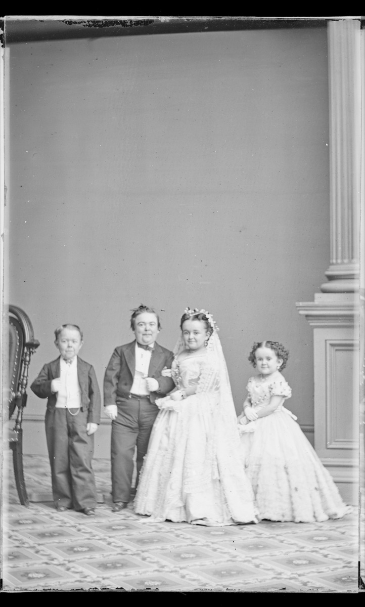 Strattons, G.W.M. Nutt and Minnie Warren (wedding party)