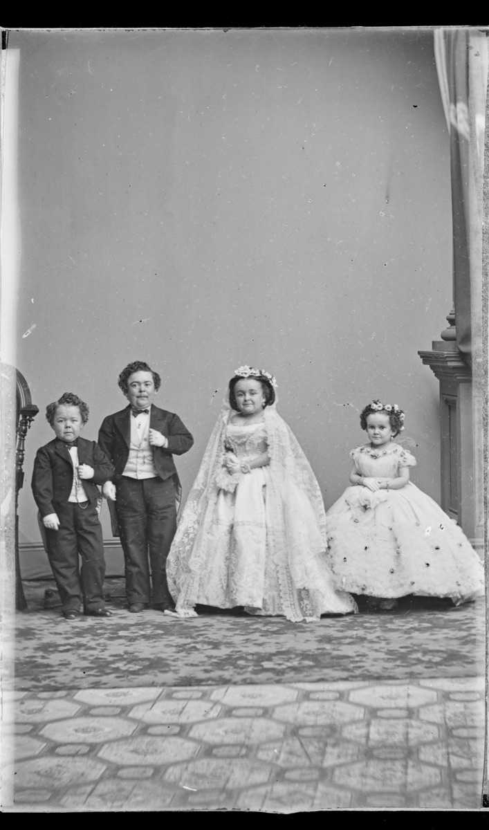 Strattons, G.W.M. Nutt and Minnie Warren (wedding party)