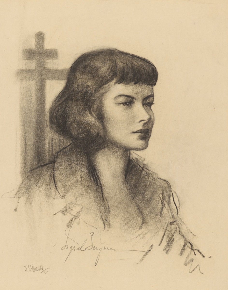 Ingrid Bergman — Samuel Johnson Woolf, 12 Feb 1880 - 3 Dec 1948