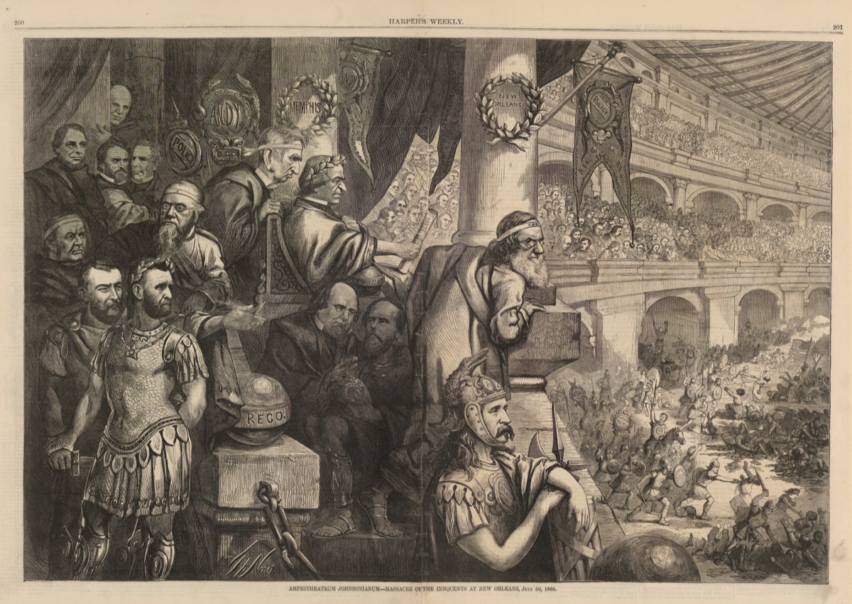 Amphitheatrum Johnsonianum — Thomas Nast, 27 Sep 1840 - 7 Dec 1902