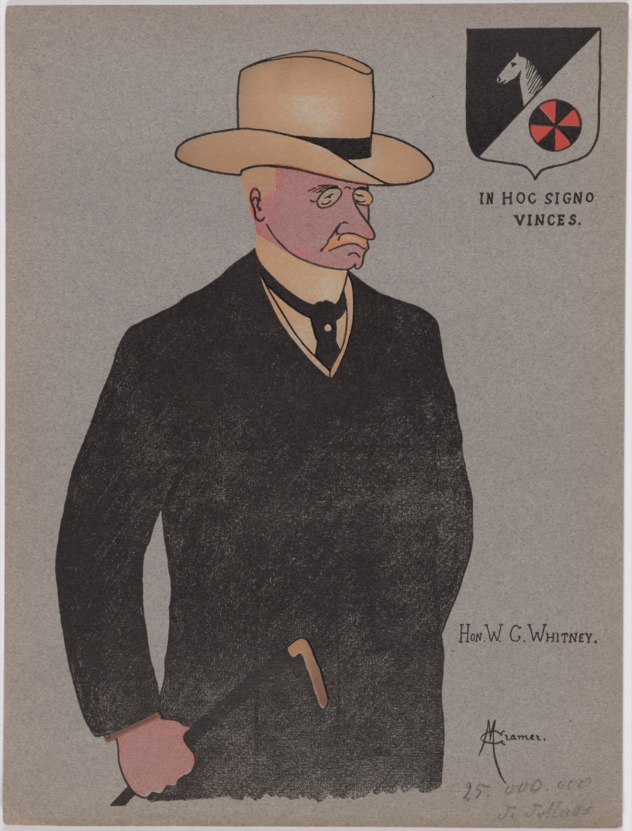 William Collins Whitney — Max Cramer, active c. 1902