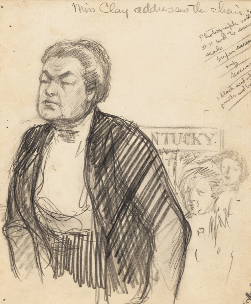 Laura Clay — Wallace Morgan, 1873 - 1948