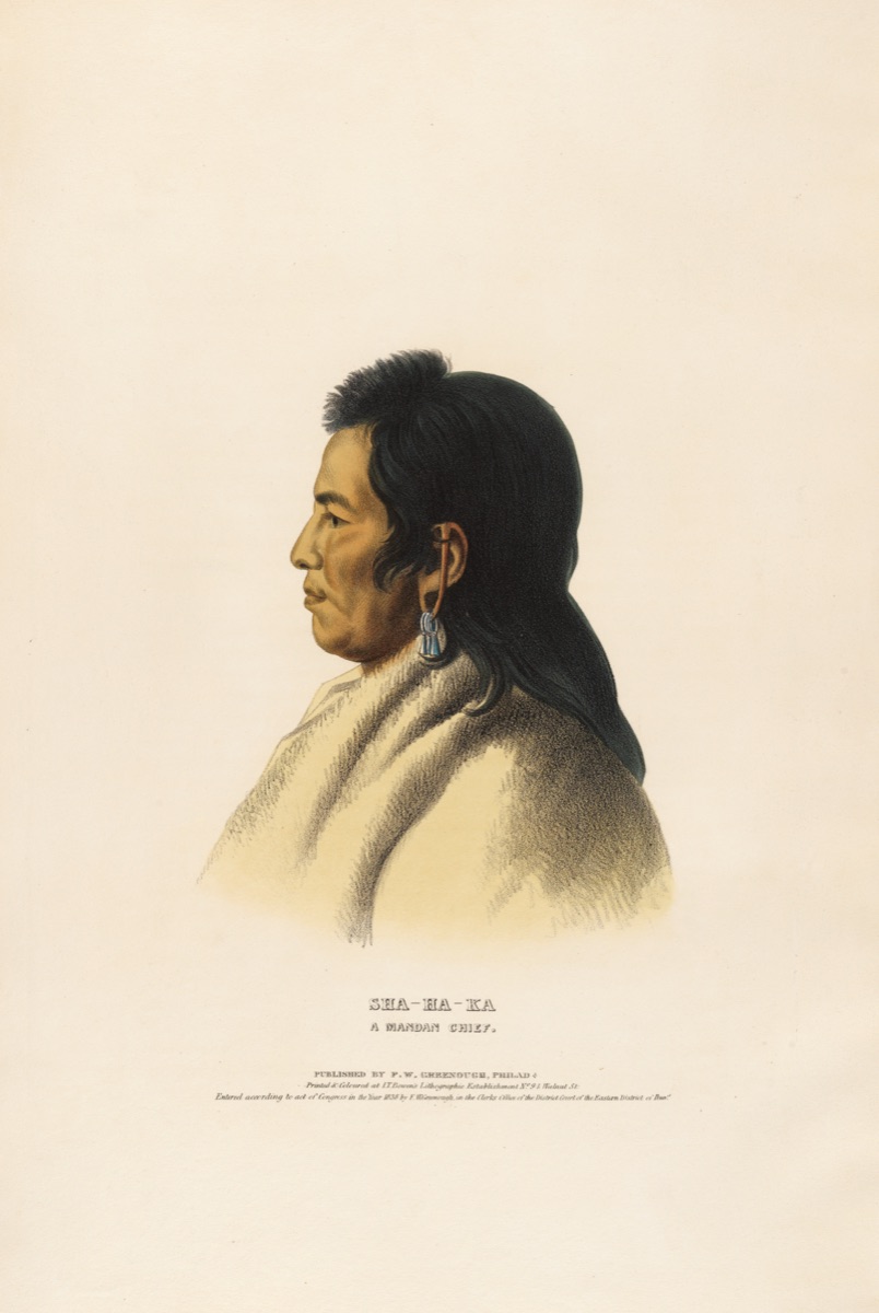 Sha-ha-ka — J. T. Bowen Lithography Company, active 1834 - 1844?; Frederick W. Greenough, active c. 1838