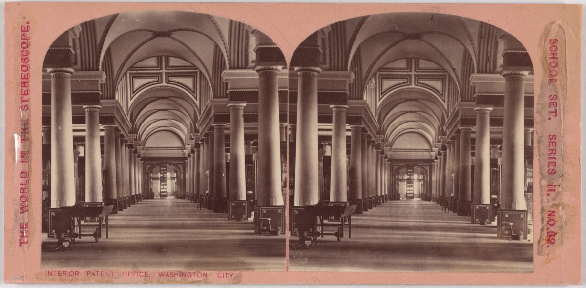 Interior Patent Office, Washington City