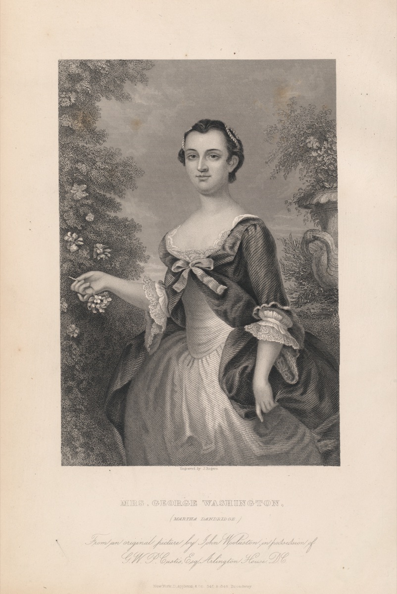 Mrs. George Washington — J. Rogers