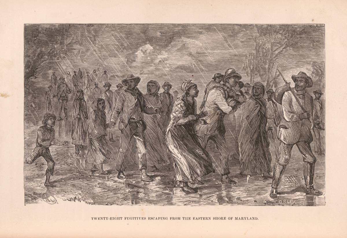 Twenty-Eight Fugitives Escaping from the Eastern Shore of Maryland — Wilbur F. Osler, born 1838