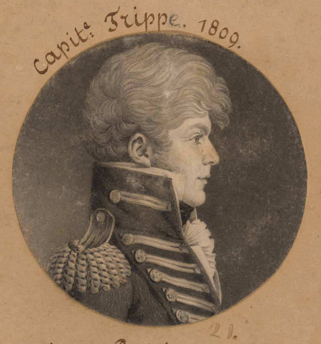 John Trippe — Charles Balthazar Julien Févret de Saint-Mémin, 12 Mar 1770 - 23 Jun 1852