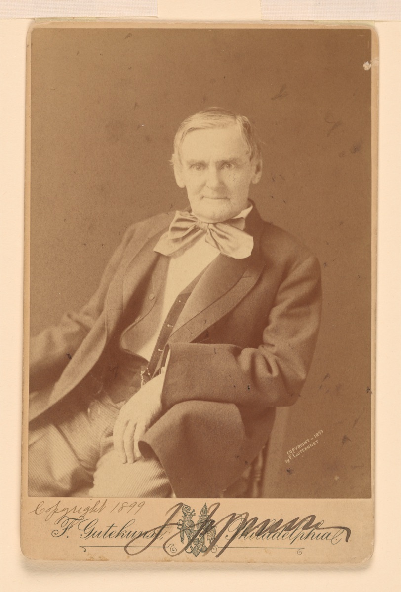 Joseph Jefferson — Frederick Gutekunst, 25 Sep 1831 - 27 Apr 1917