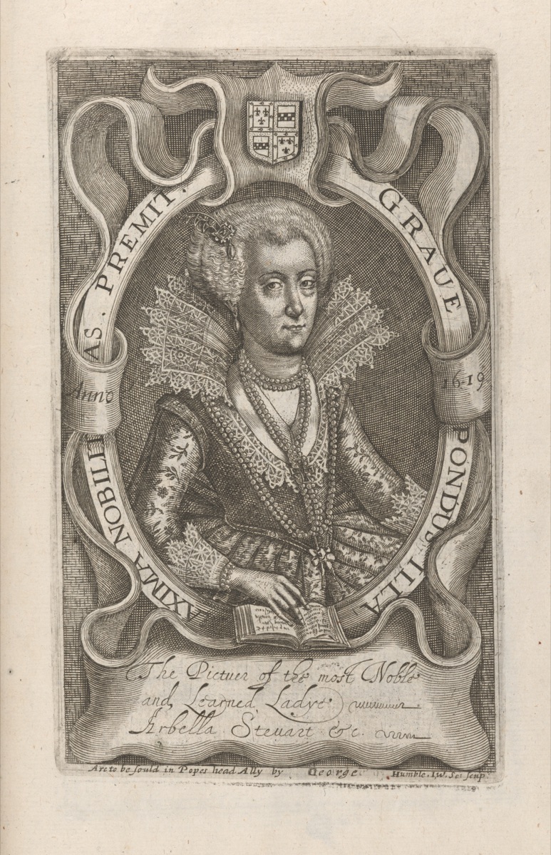 Lady Arabella Stuart (Stewart) — John Whittakers, Sr., active c. 1619 - 1648; George Humble