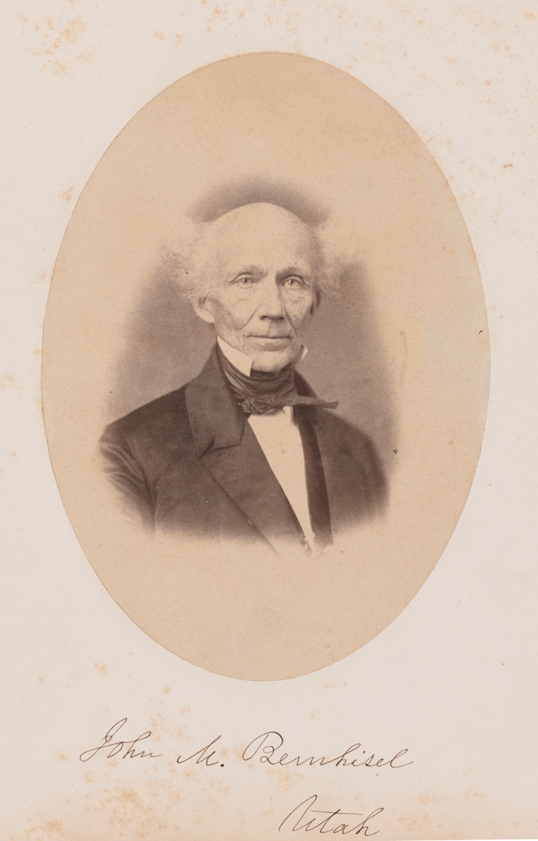 John Milton Bernhisel — McClees & Vannerson, active 1857 - 1860; James Earle McClees, 1821 - 1887; Julian Vannerson, c. 1826 - 1880