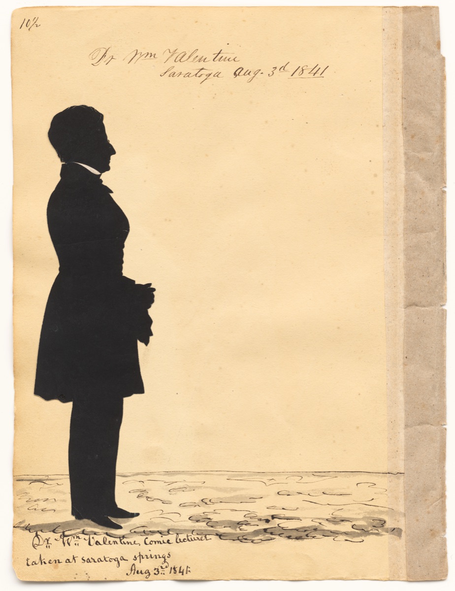 William Valentine — Auguste Edouart, 1788 - 1861
