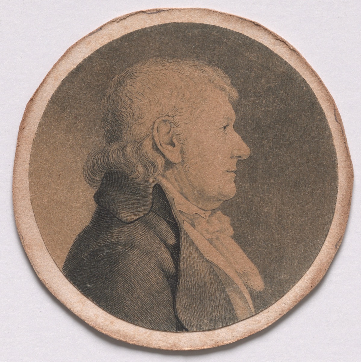 John Thurman — Charles Balthazar Julien Févret de Saint-Mémin, 12 Mar 1770 - 23 Jun 1852