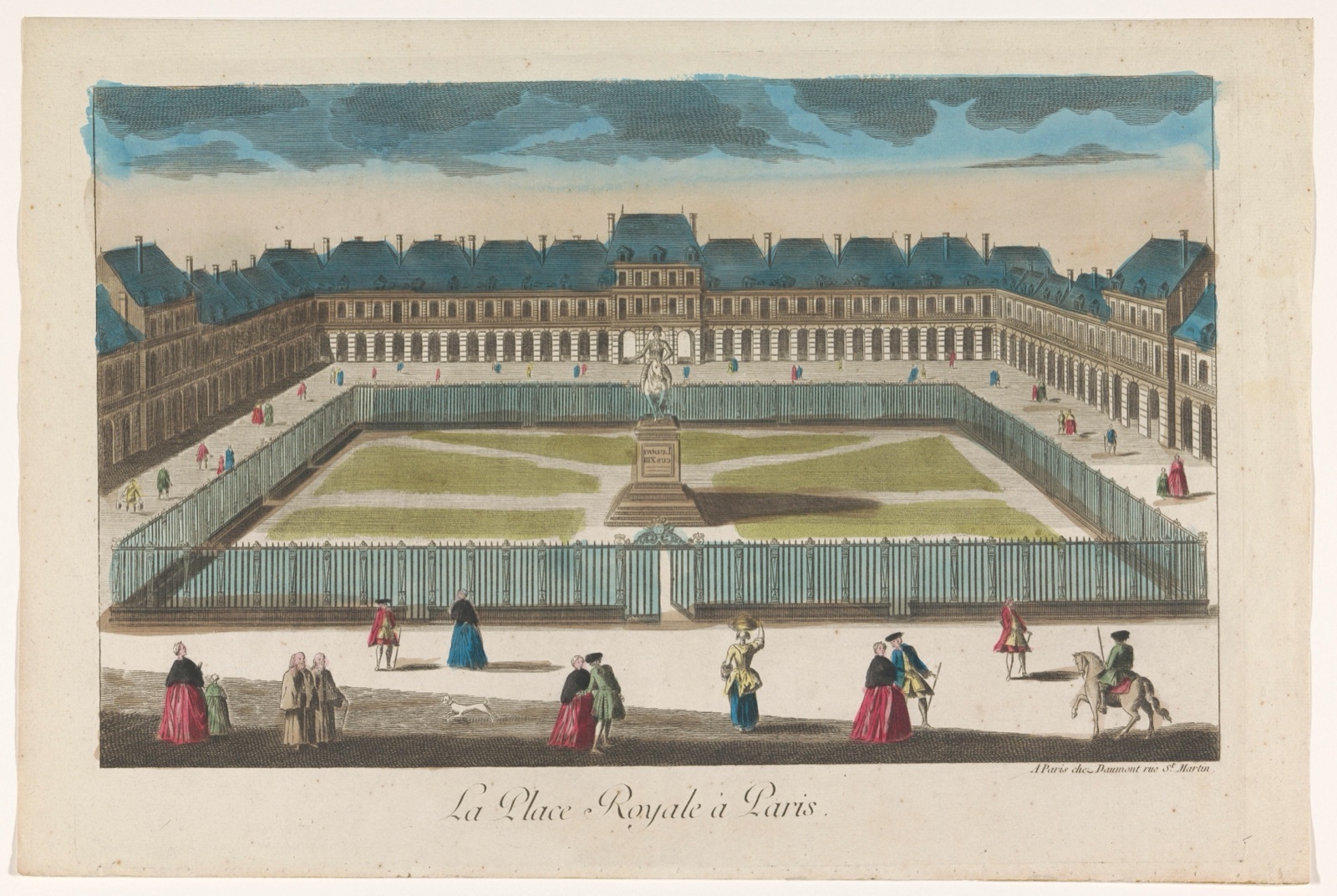 La Place Royale à Paris — Jean-François Daumont (publisher)