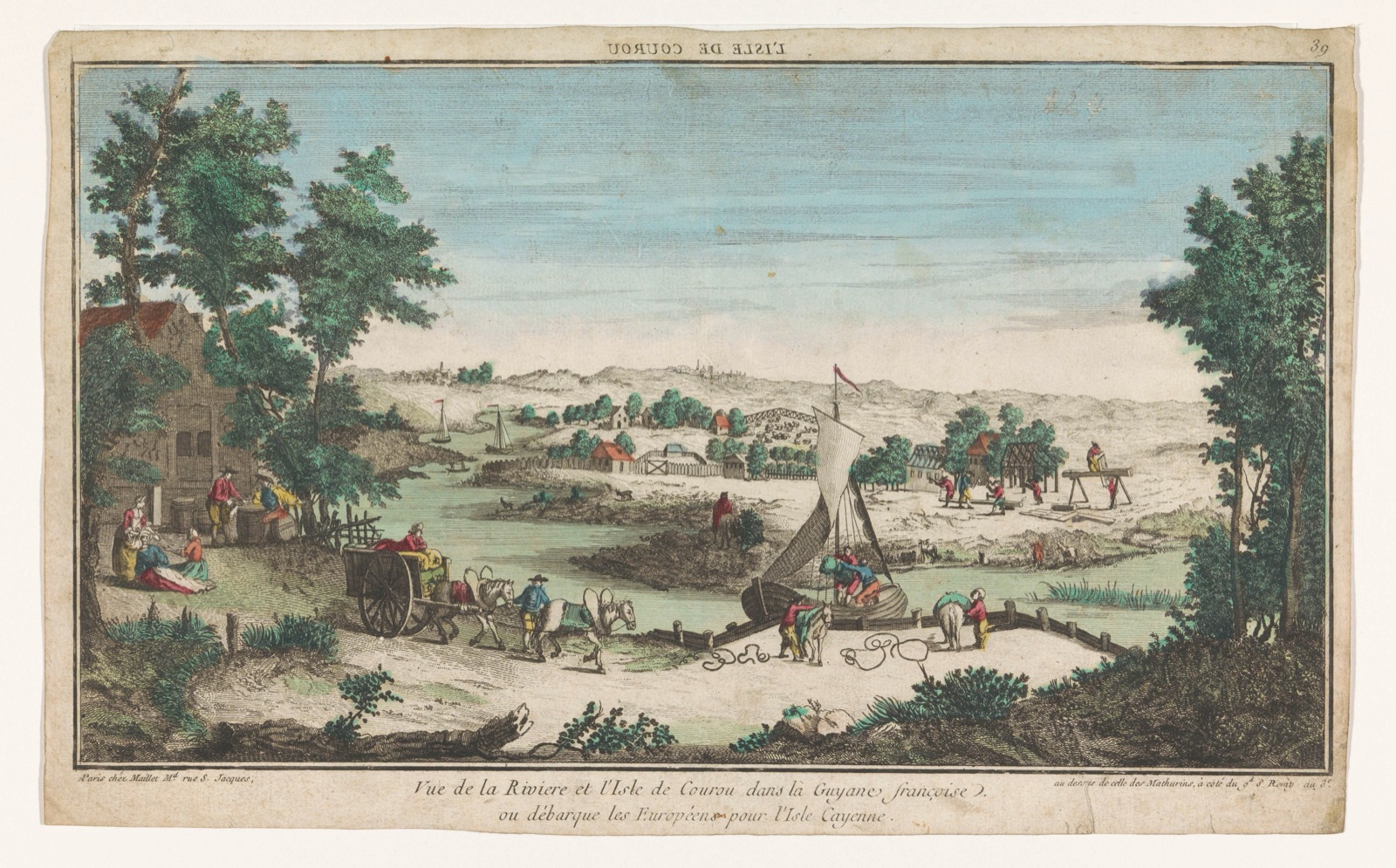 L'isle de Courou — Maillet (publisher)