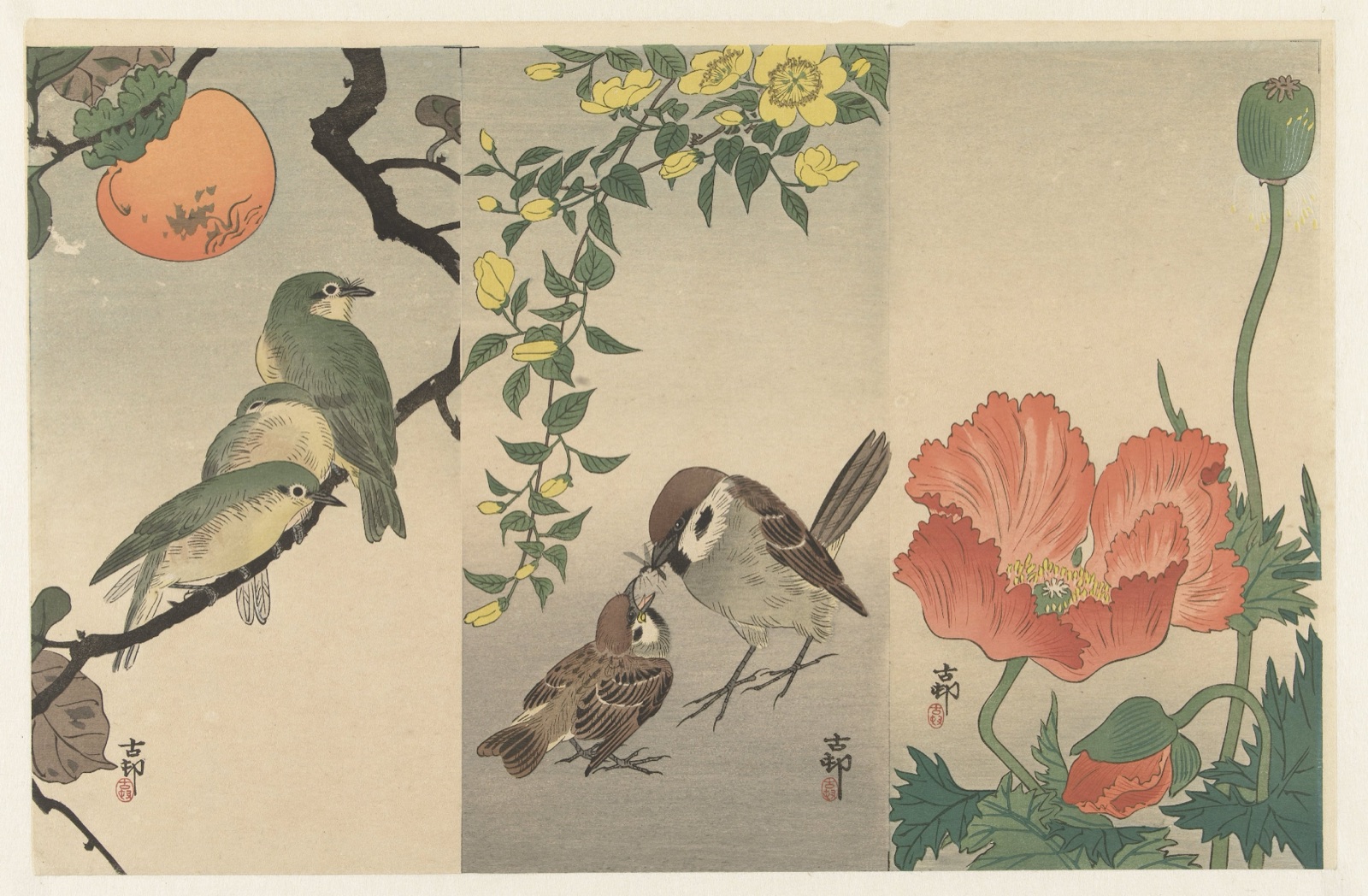 Vogels en planten — Ohara Koson (printmaker)