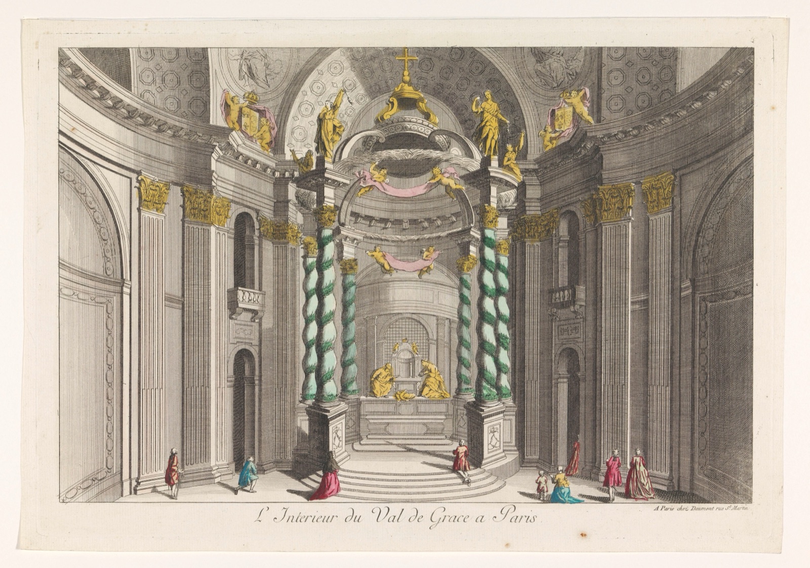 L'interieur du Val de Grace a Paris — Jean-François Daumont (publisher)