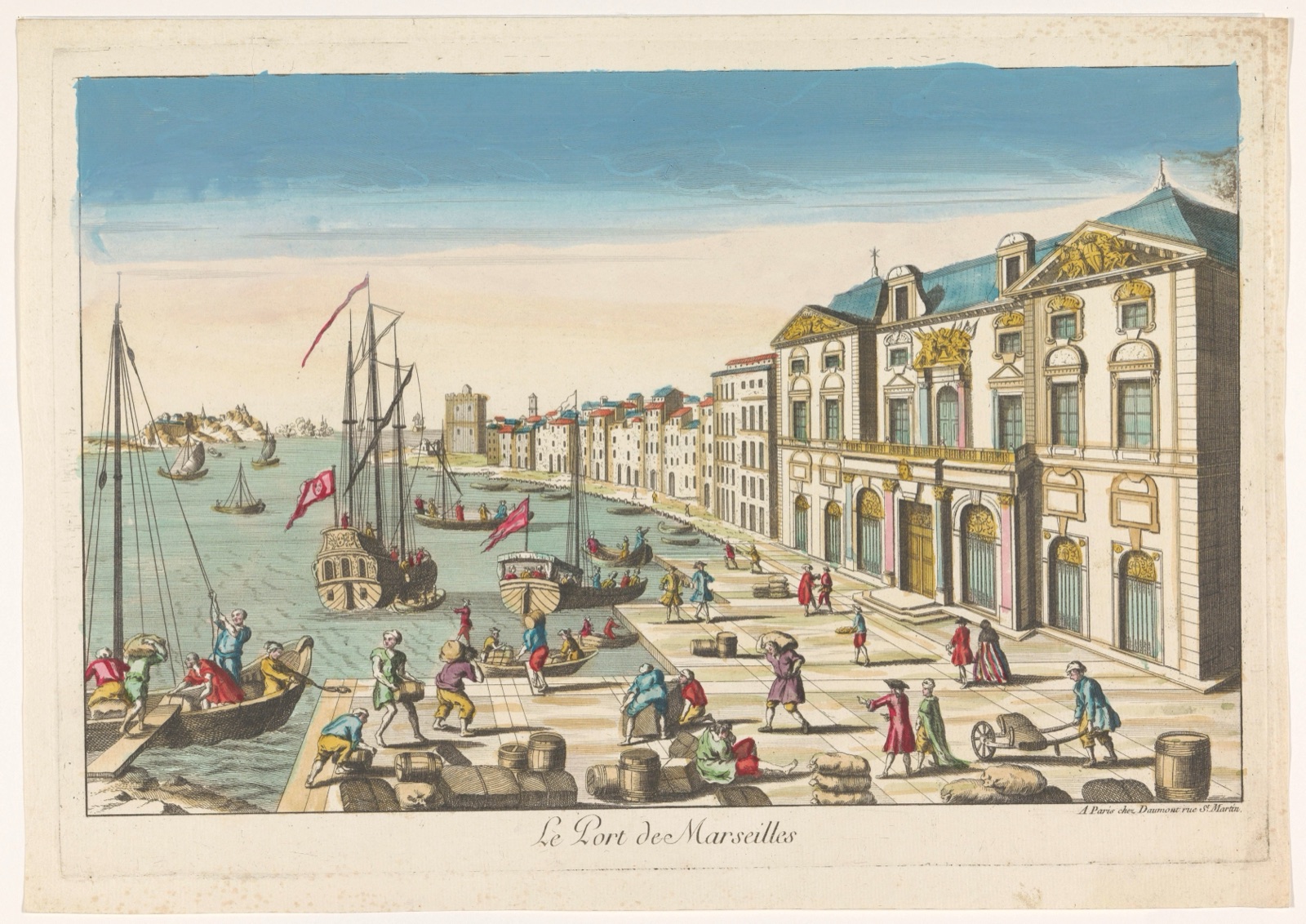 Le port de Marseilles — Jean-François Daumont (publisher)
