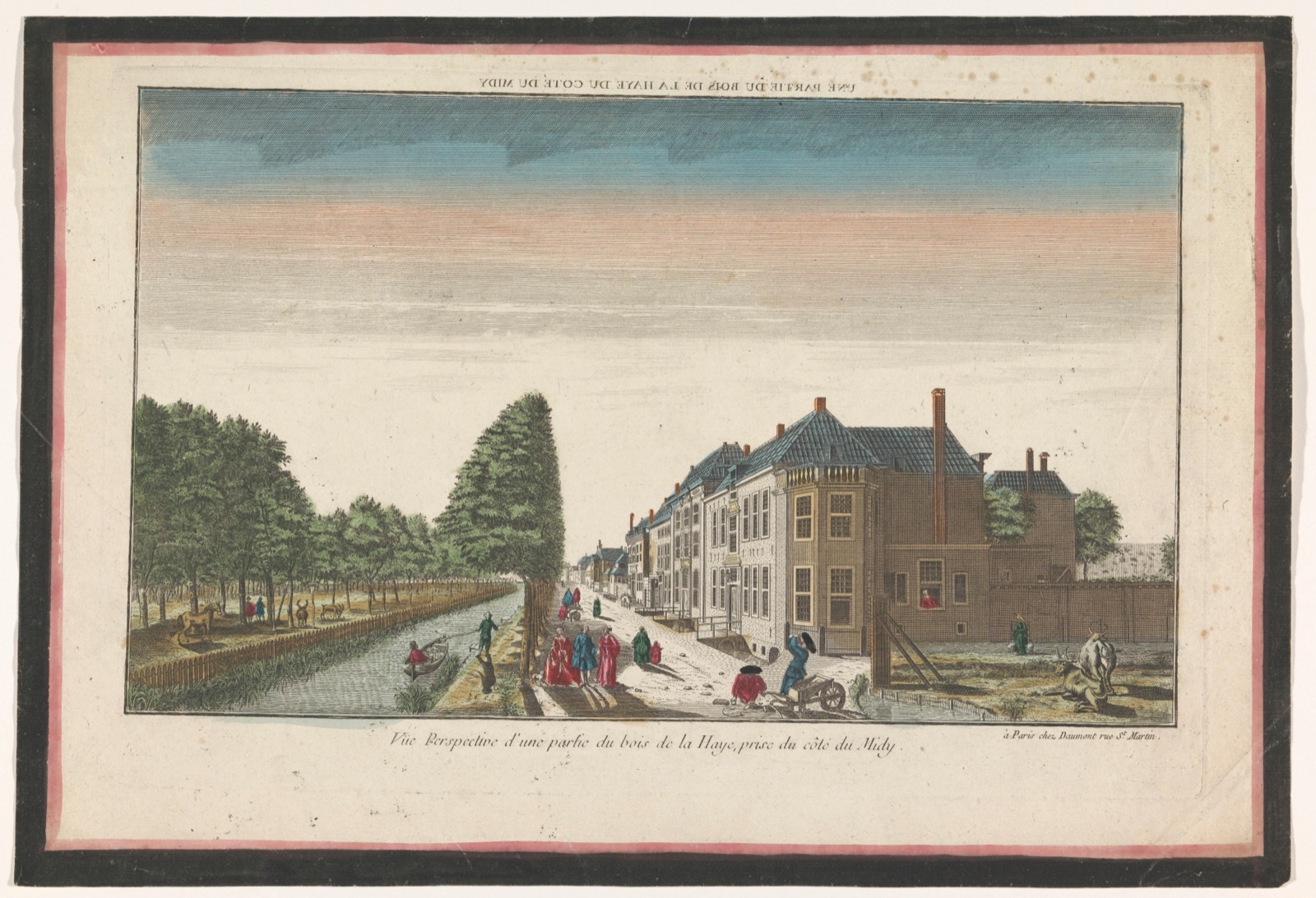 Une partie du Bois de la Haye du coté du midy — Jean-François Daumont (publisher)