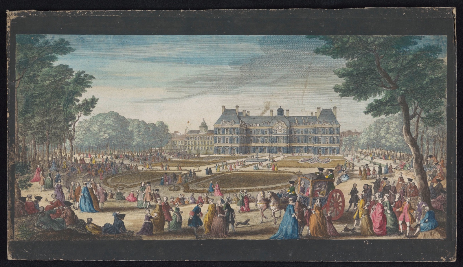 Les promenades du Luxembourg — Jacques Rigaud (publisher); Jacques Rigaud (printmaker)