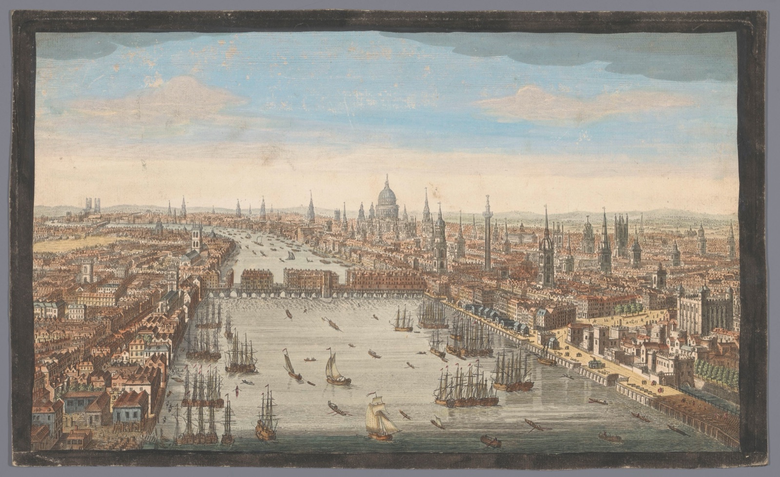Londen — Robert Sayer (publisher); Thomas Bowles (II) (printmaker)