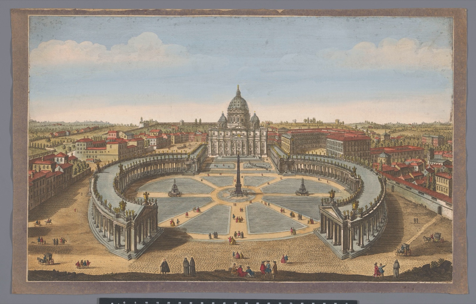The Church of St. Peter at Rome — John Bowles (publisher); Thomas Bowles (II) (printmaker)