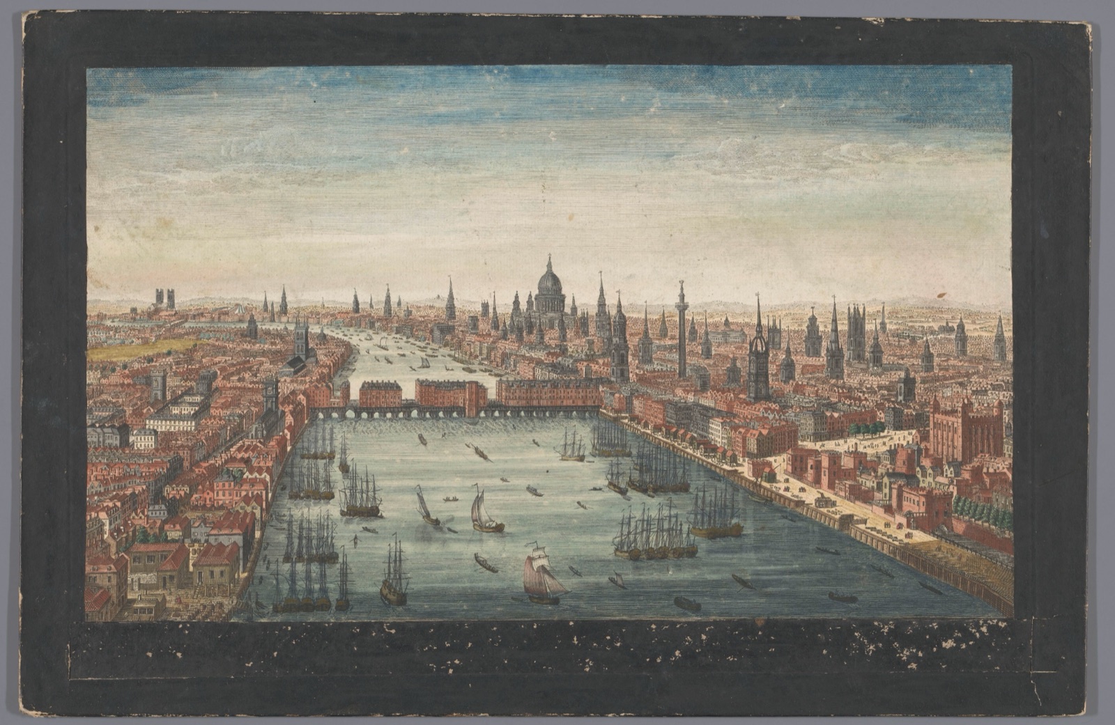 Londen — Thomas Bowles (II) (printmaker); Robert Sayer (publisher)
