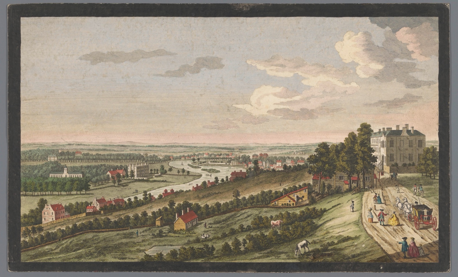 Theems — Henry Overton (II) (publisher); Charles Grignion (I) (printmaker); Robert Sayer (publisher)