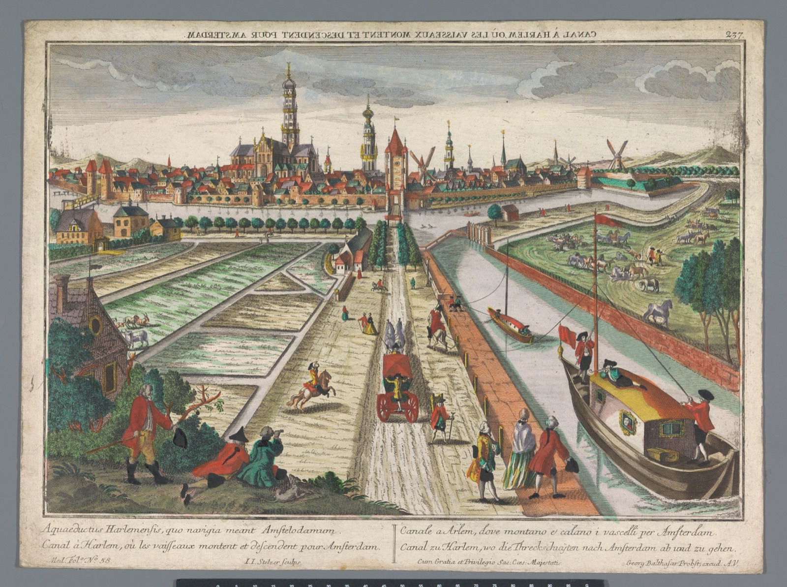 Haarlem — Georg Balthasar Probst (publisher); Johann Jakob Stelzer (printmaker)
