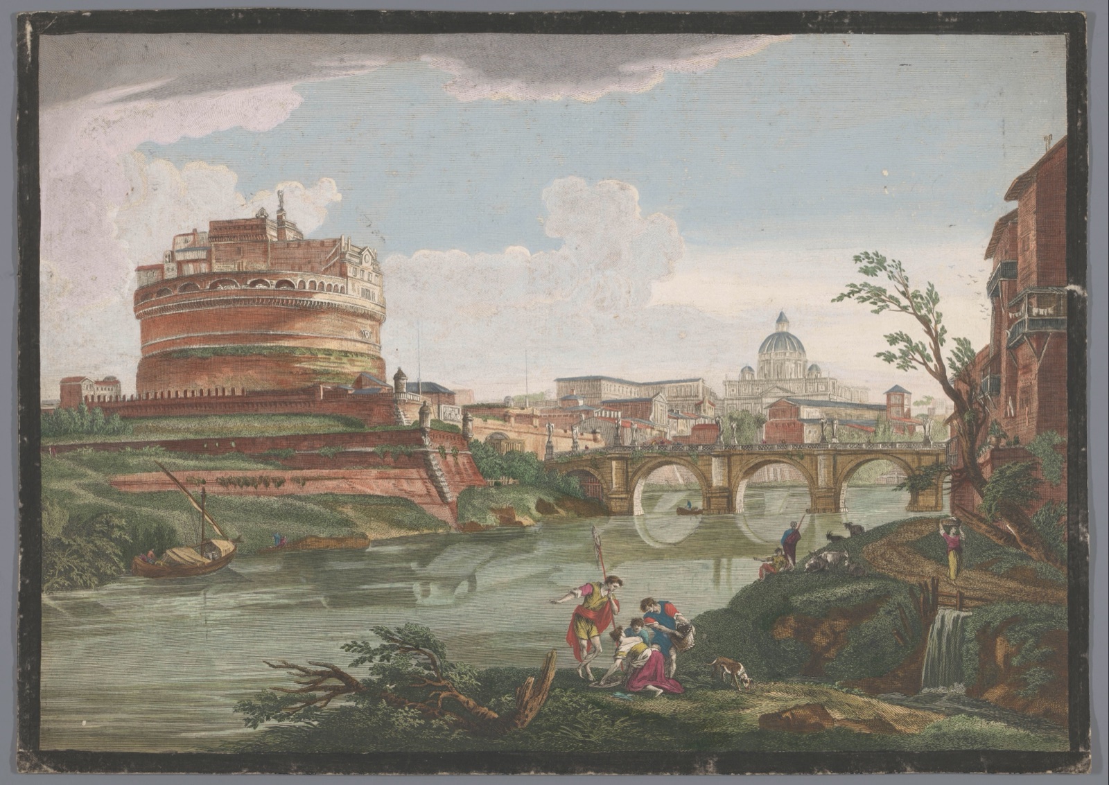 Rome moderne — Jean Daullé (printmaker); Jean Daullé (publisher)
