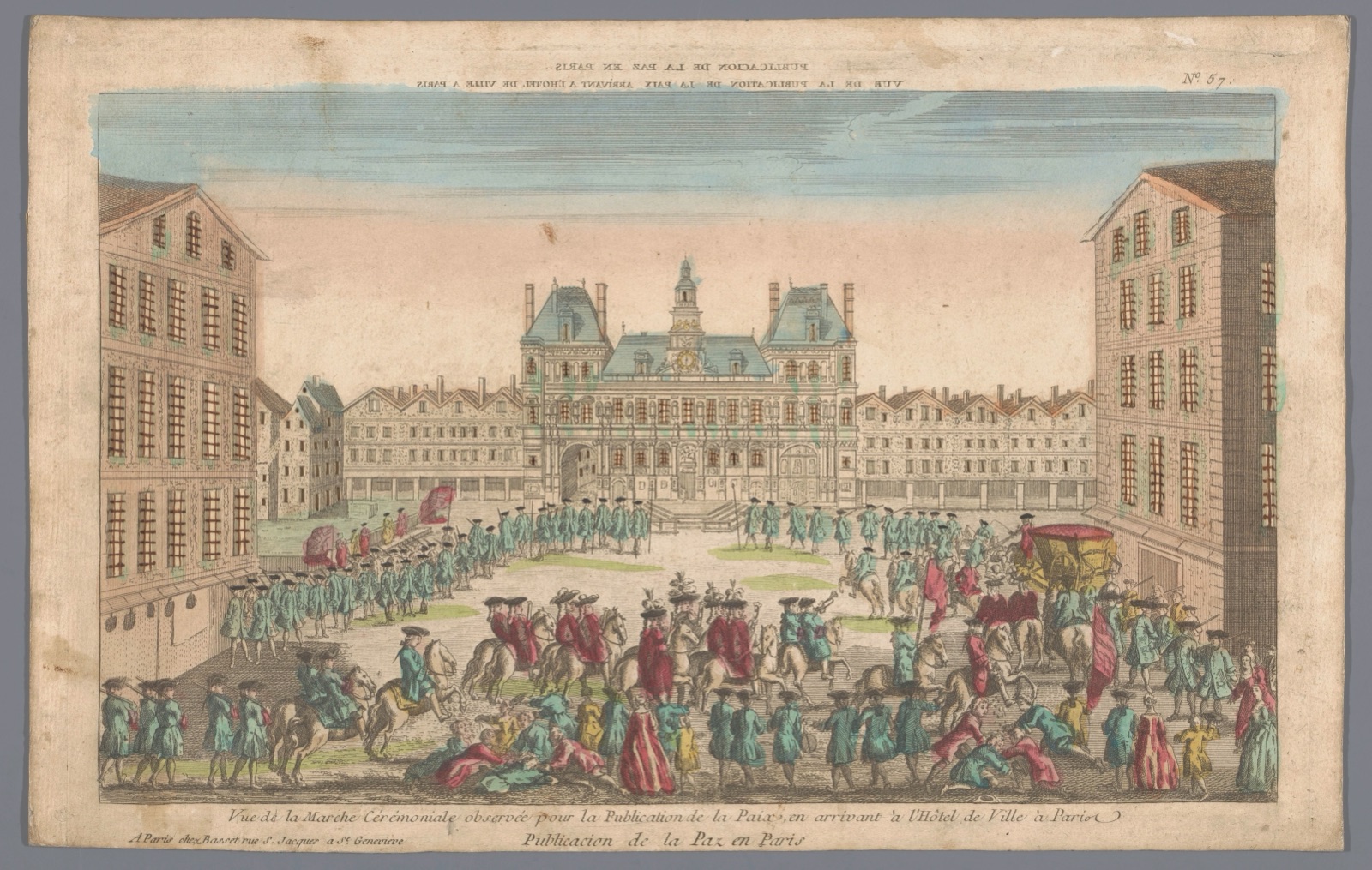 Publicacion de la paz en Paris — Basset (publisher)