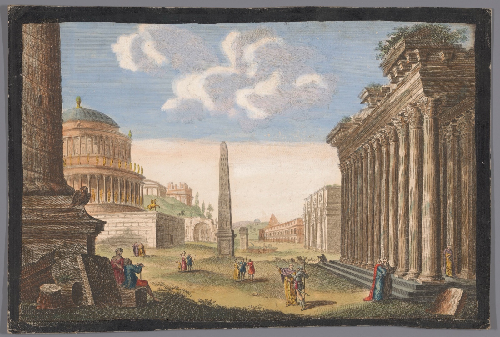 Ruins of ancient Rome — Thomas Bowles (II) (publisher); Bowles, John & Carington (publisher); Robert Sayer (publisher)