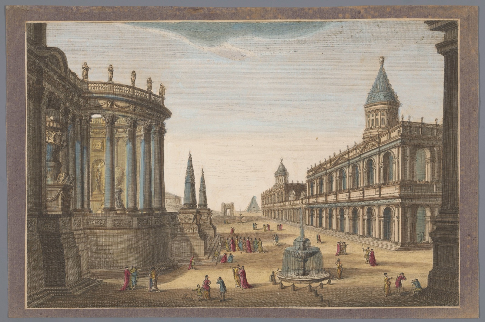 Rome in it's original splendor — Robert Sayer (possibly) (publisher)