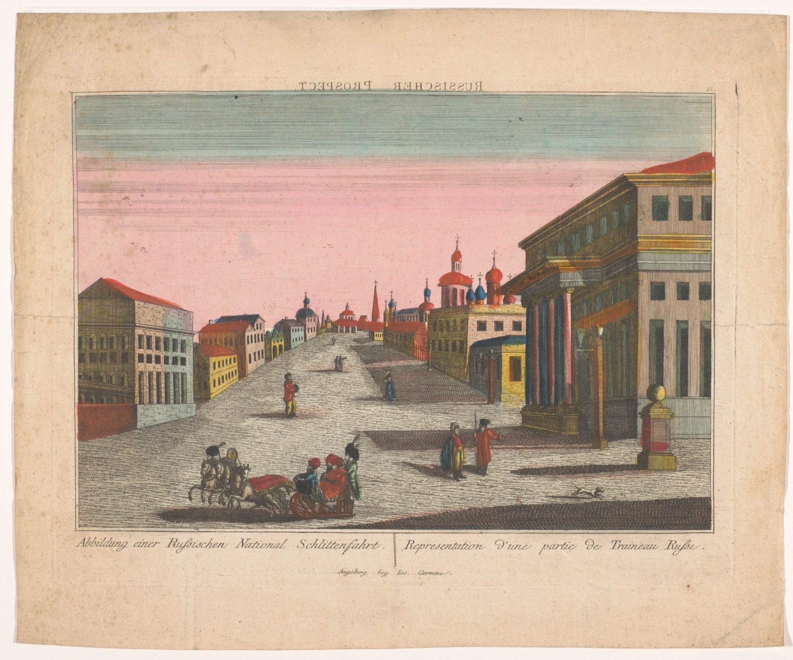 Russischer Prospect — Josef Carmine (publisher)