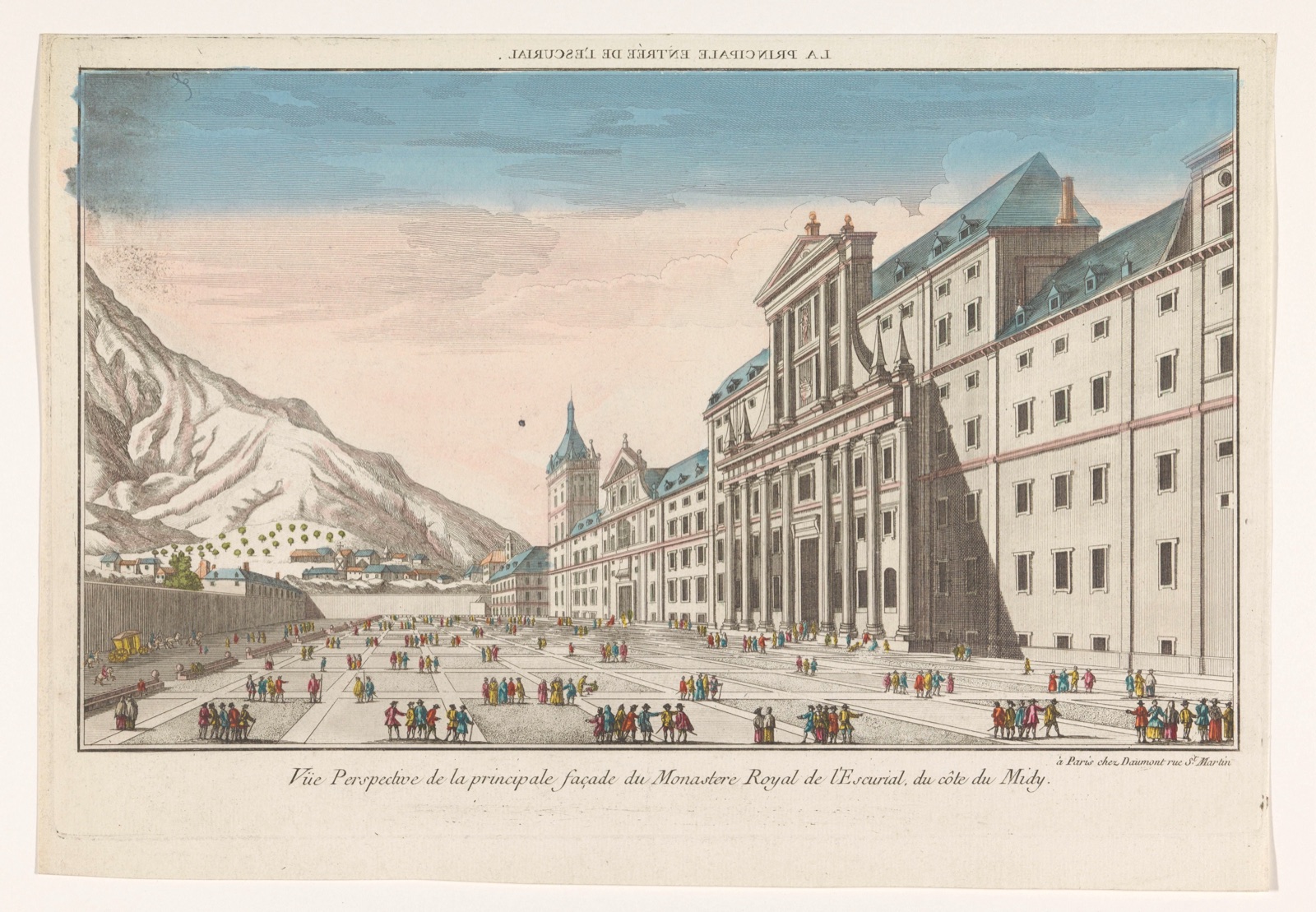 La principale entrée de l'Escurial — Jean-François Daumont (publisher)