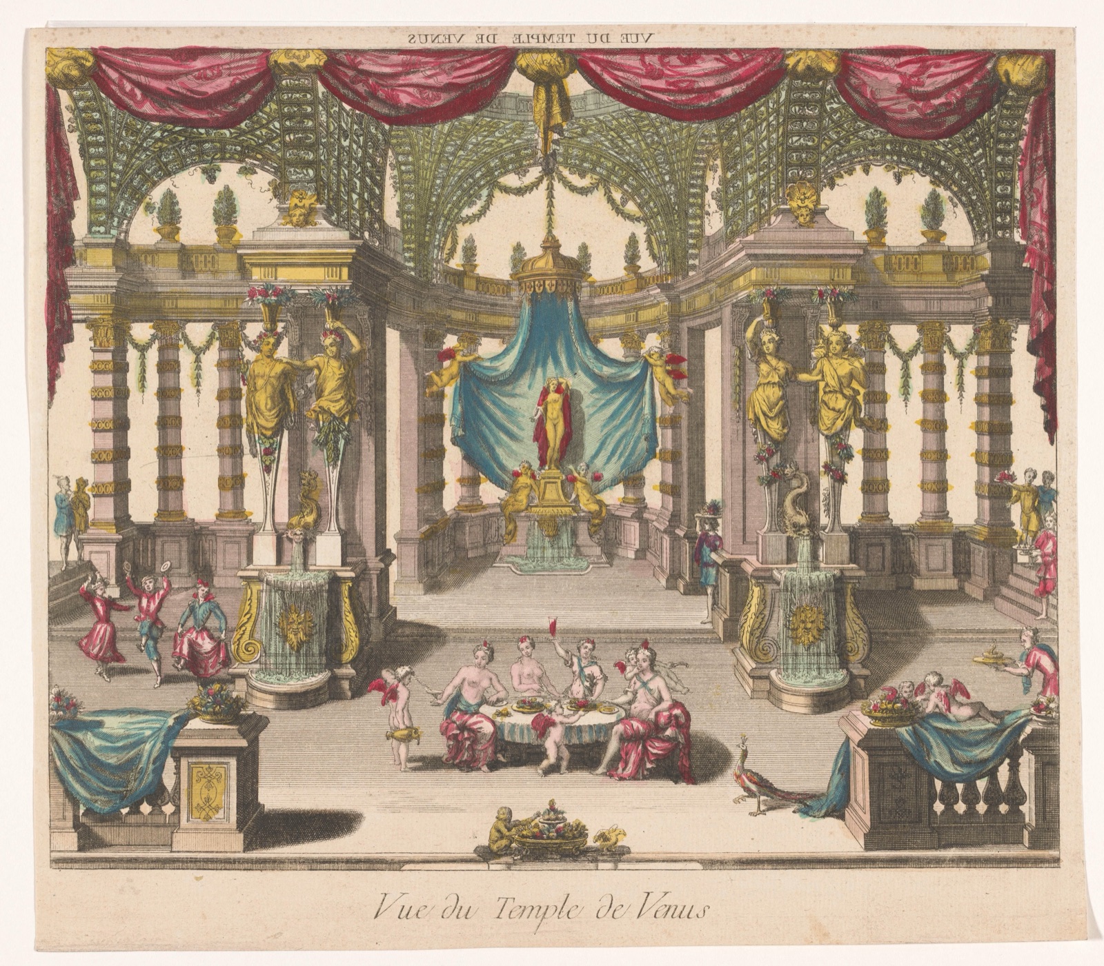 Vue du Temple de Venus