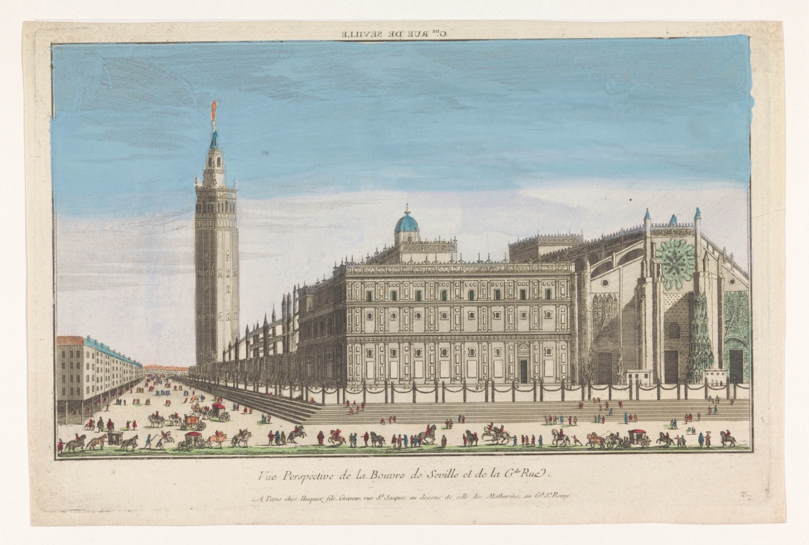 Gde. rue de Seville — Jacques Gabriel Huquier (publisher)