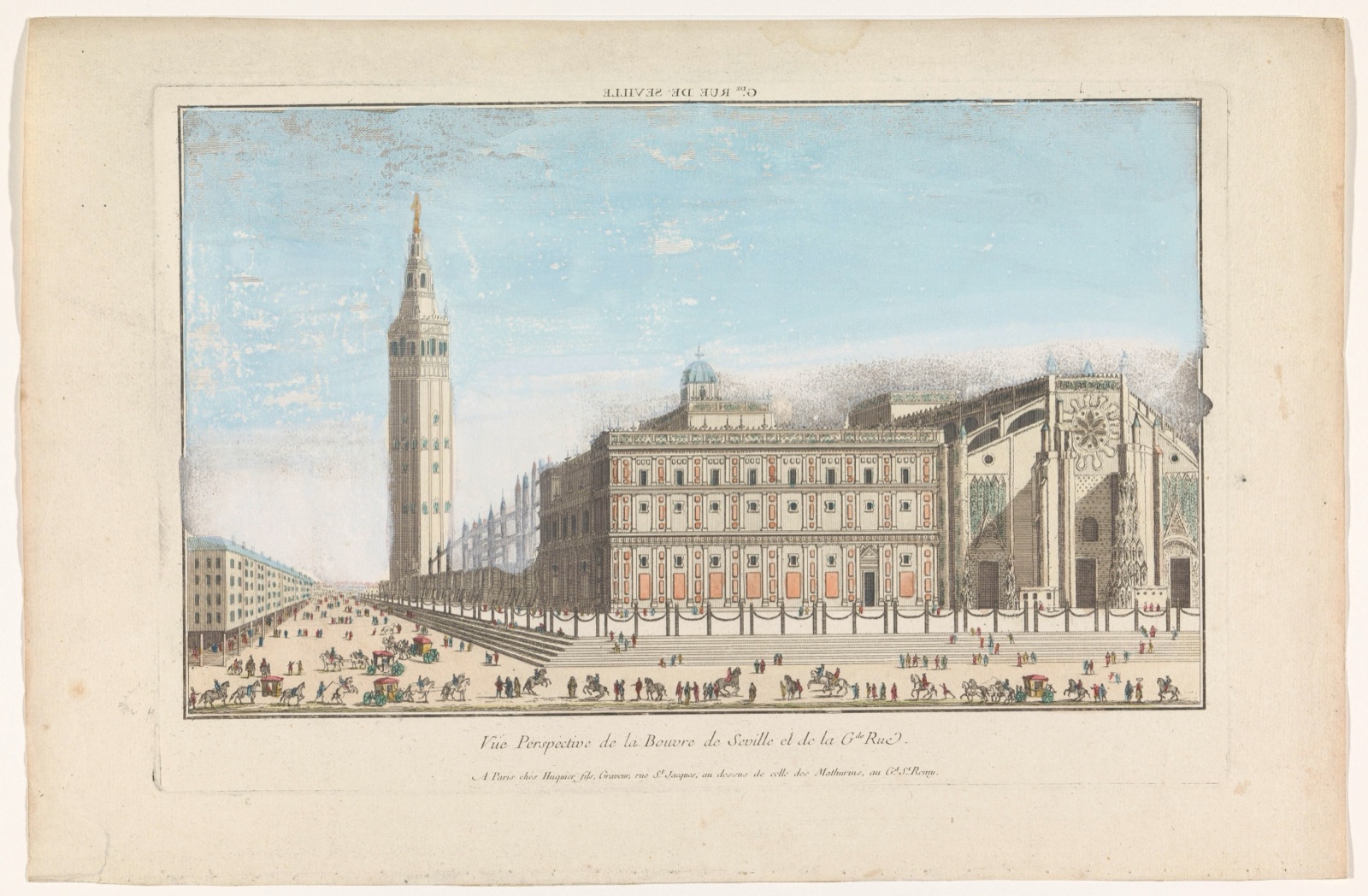 Gde. rue de Seville — Jacques Gabriel Huquier (publisher)