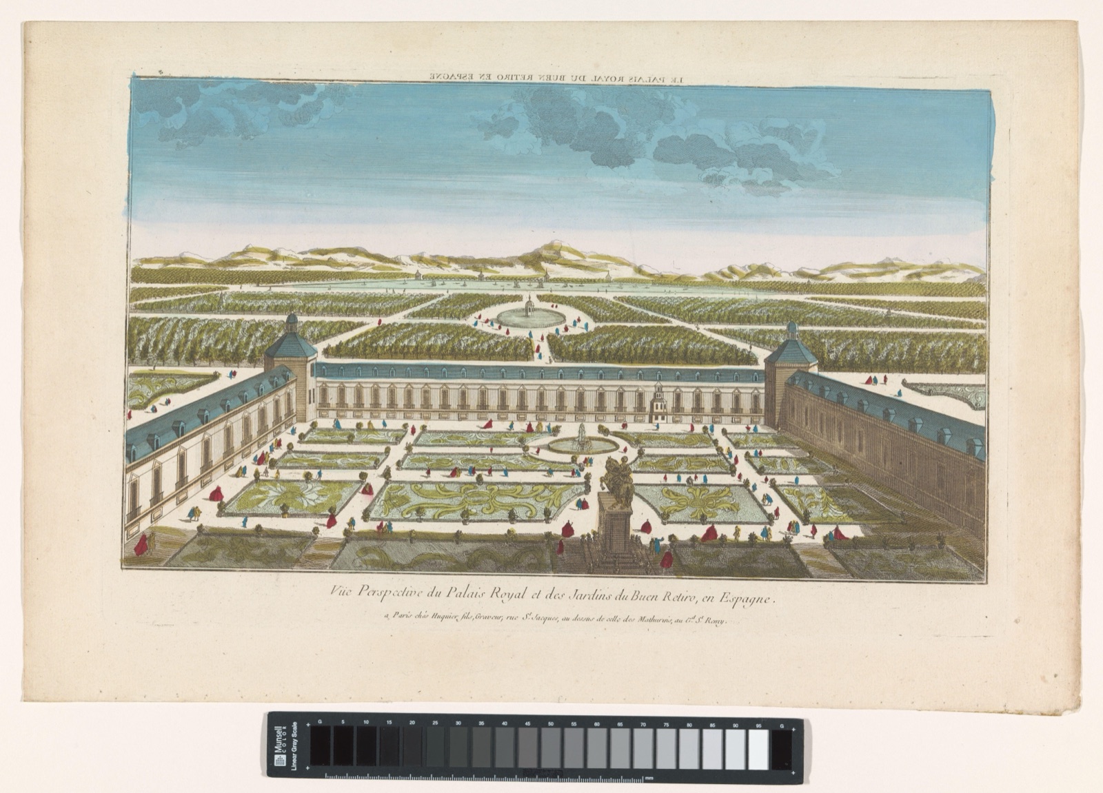 Le Palais Royal du Buen Retiro en Espagne — Jacques Gabriel Huquier (publisher)