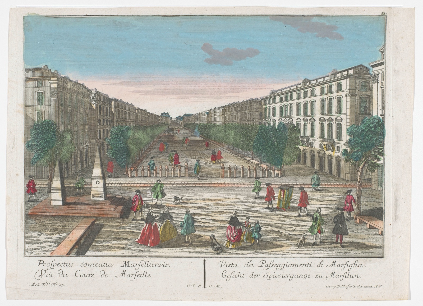 Marseille — Georg Balthasar Probst (publisher)